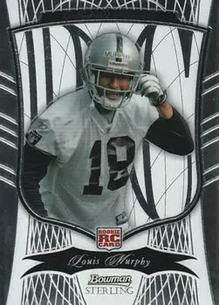 2009 Bowman Sterling #8 - Louis Murphy - Oakland Raiders