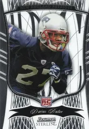2009 Bowman Sterling #15 - Darius Butler - New England Patriots