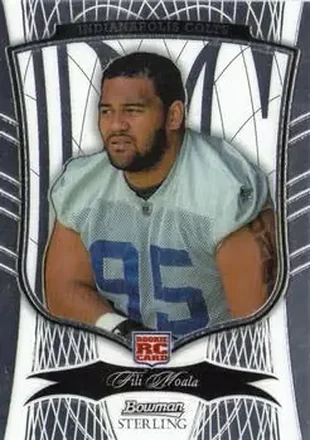 2009 Bowman Sterling #21 - Fili Moala - Indianapolis Colts