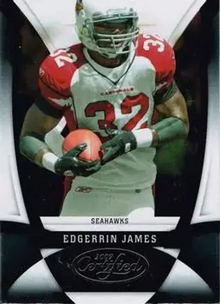 2009 Donruss Certified #2 - Edgerrin James - Seattle Seahawks