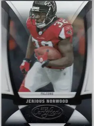 2009 Donruss Certified #6 - Jerious Norwood - Atlanta Falcons