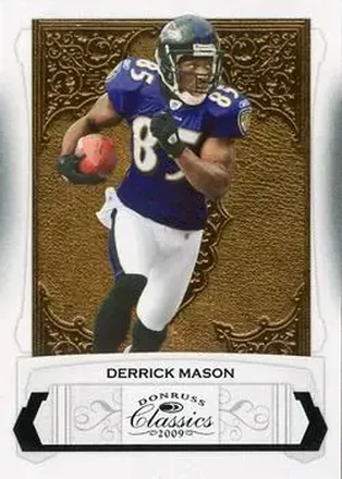 2009 Donruss Classics #10 - Derrick Mason - Baltimore Ravens