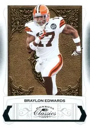 2009 Donruss Classics #24 - Braylon Edwards - Cleveland Browns