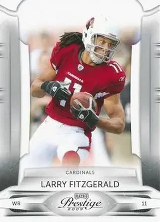 2009 Playoff Prestige #2 - Larry Fitzgerald - Arizona Cardinals
