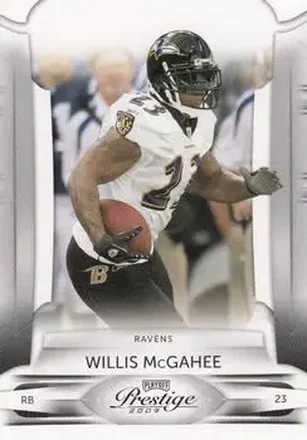 2009 Playoff Prestige #8 - Willis McGahee - Baltimore Ravens