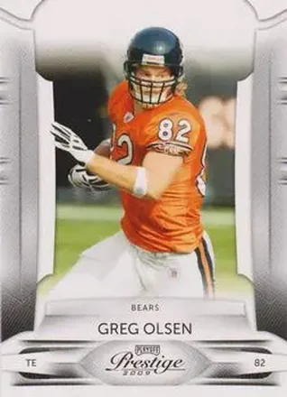 2009 Playoff Prestige #17 - Greg Olsen - Chicago Bears