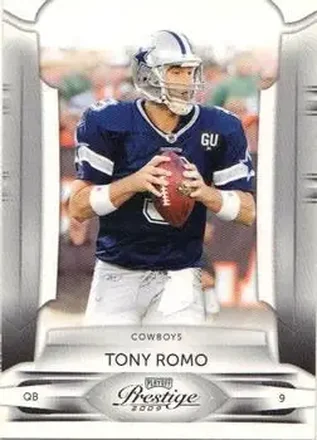 2009 Playoff Prestige #27 - Tony Romo - Dallas Cowboys