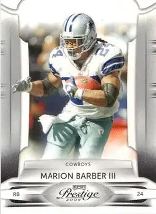 2009 Playoff Prestige #29 - Marion Barber - Dallas Cowboys