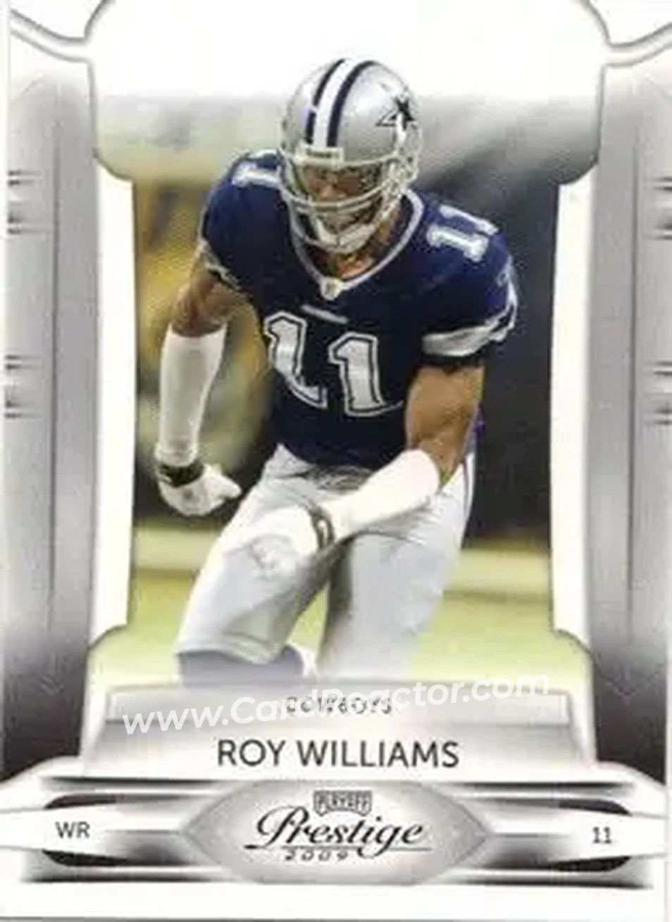 2009 Playoff Prestige #30 - Roy Williams - Dallas Cowboys - Front 2009 Playoff Prestige #30 - Roy Williams - Dallas Cowboys - Front