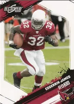 2009 Score #4 - Edgerrin James - Arizona Cardinals