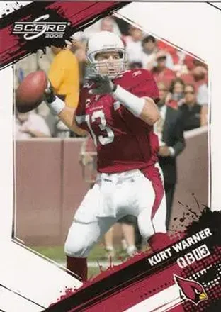 2009 Score #5 - Kurt Warner - Arizona Cardinals