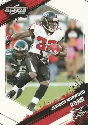 2009 Score #13 - Jerious Norwood - Atlanta Falcons