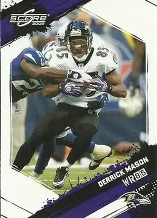 2009 Score #20 - Derrick Mason - Baltimore Ravens