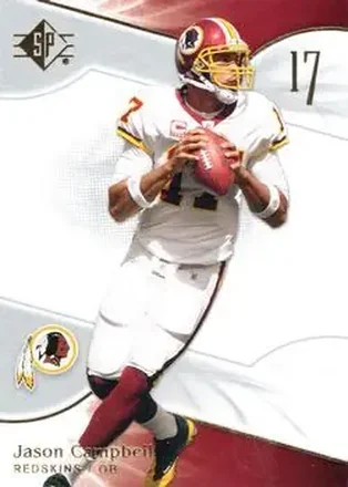2009 SP #1 - Jason Campbell - Washington Redskins