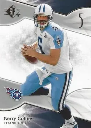 2009 SP #4 - Kerry Collins - Tennessee Titans