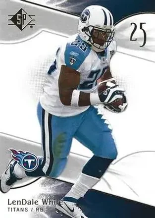 2009 SP #6 - LenDale White - Tennessee Titans