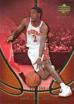 2007-08 Upper Deck Sweet Shot #1 - Joe Johnson - Atlanta Hawks