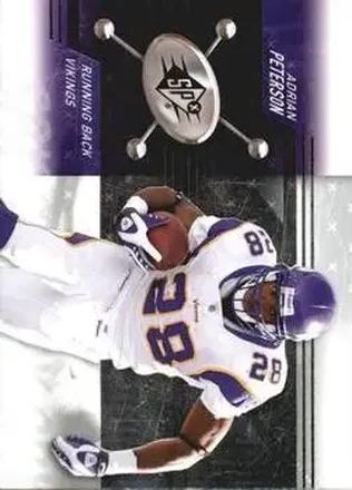 2009 SPx #2 - Adrian Peterson - Minnesota Vikings