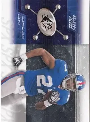 2009 SPx #12 - Brandon Jacobs - New York Giants
