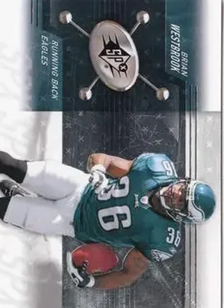 2009 SPx #15 - Brian Westbrook - Philadelphia Eagles