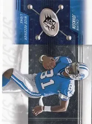2009 SPx #16 - Calvin Johnson - Detroit Lions