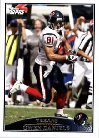 2009 Topps #6 - Owen Daniels - Houston Texans