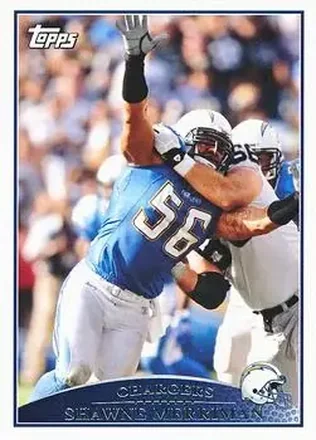 2009 Topps #11 - Shawne Merriman - San Diego Chargers