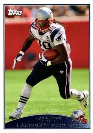 2009 Topps #12 - Laurence Maroney - New England Patriots