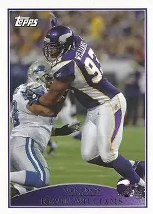 2009 Topps #16 - Kevin Williams - Minnesota Vikings