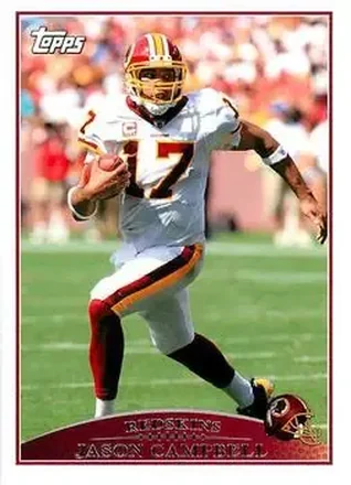 2009 Topps #18 - Jason Campbell - Washington Redskins