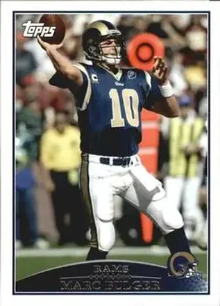 2009 Topps #21 - Marc Bulger - St. Louis Rams