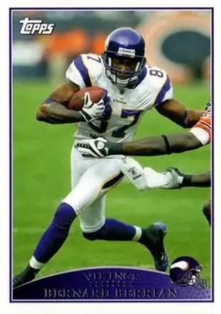 2009 Topps #26 - Bernard Berrian - Minnesota Vikings