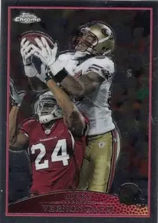 2009 Topps Chrome #TC2 - Vernon Davis - San Francisco 49ers