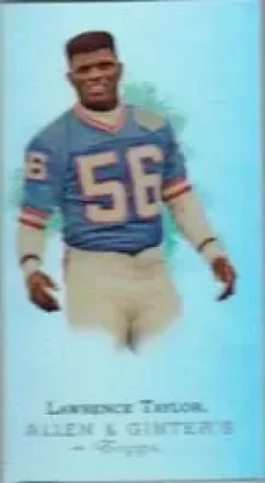 2009 Topps eTopps Allen & Ginter's Super Bowl Champions #15 Lawrence Taylor