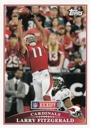 2009 Topps Kickoff #1 - Larry Fitzgerald - Arizona Cardinals