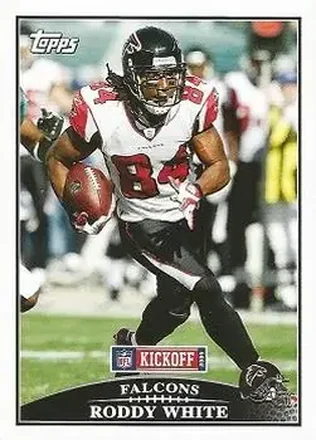 2009 Topps Kickoff #3 - Roddy White - Atlanta Falcons