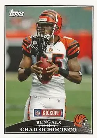 2009 Topps Kickoff #6 - Chad Ochocinco - Cincinnati Bengals