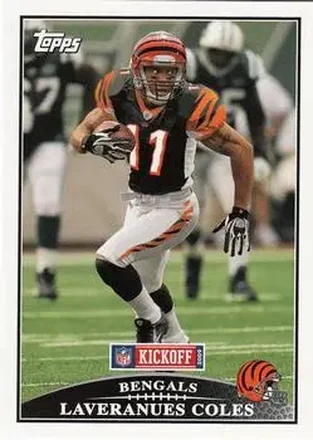 2009 Topps Kickoff #7 - Laveranues Coles - Cincinnati Bengals