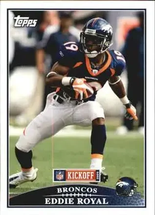 2009 Topps Kickoff #10 - Eddie Royal - Denver Broncos