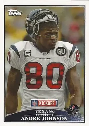 2009 Topps Kickoff #13 - Andre Johnson - Houston Texans