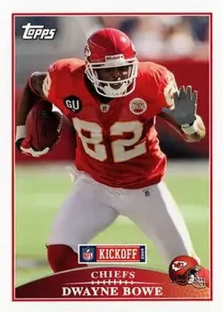 2009 Topps Kickoff #16 - Dwayne Bowe - Kansas City Chiefs