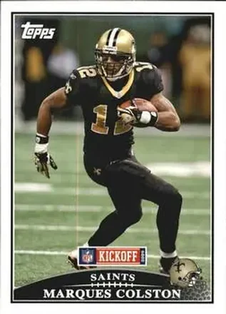 2009 Topps Kickoff #18 - Marques Colston - New Orleans Saints