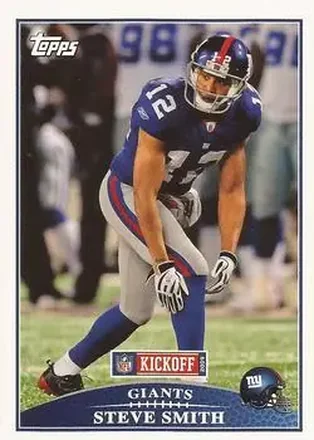 2009 Topps Kickoff #19 - Steve Smith - New York Giants