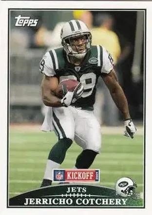2009 Topps Kickoff #20 - Jerricho Cotchery - New York Jets