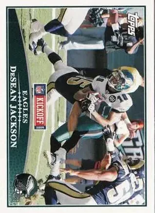 2009 Topps Kickoff #21 - DeSean Jackson - Philadelphia Eagles