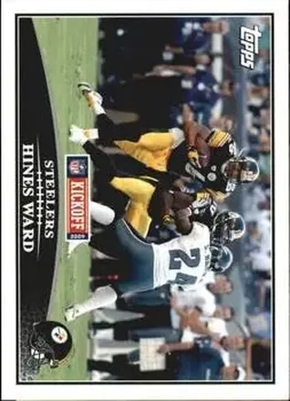 2009 Topps Kickoff #22 - Hines Ward - Pittsburgh Steelers