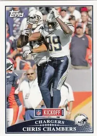 2009 Topps Kickoff #24 - Chris Chambers - San Diego Chargers