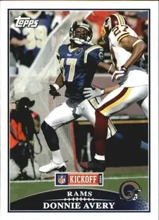 2009 Topps Kickoff #26 - Donnie Avery - St. Louis Rams