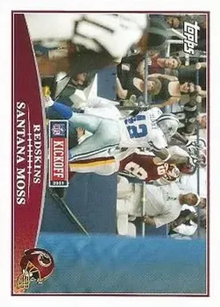 2009 Topps Kickoff #28 - Santana Moss - Washington Redskins