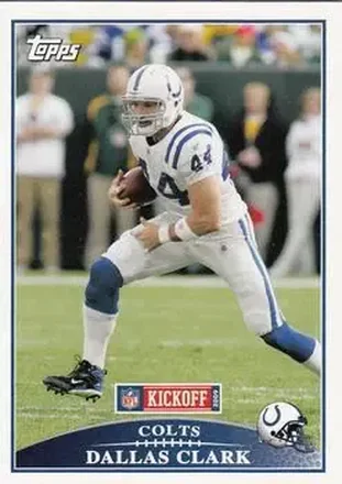 2009 Topps Kickoff #30 - Dallas Clark - Indianapolis Colts